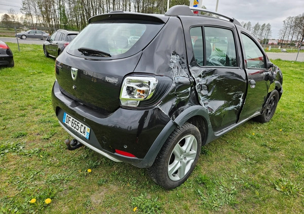 Dacia Sandero Stepway cena 11800 przebieg: 97001, rok produkcji 2014 z Przasnysz małe 232